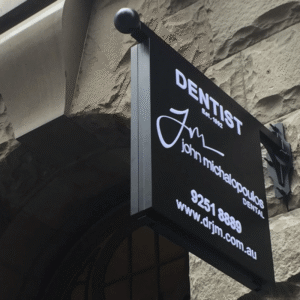 Push-Through Signage