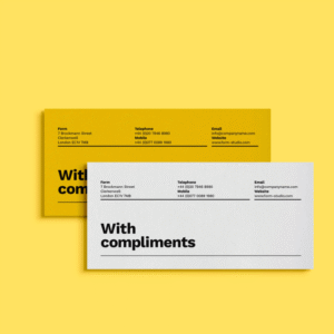 Compliment Slips