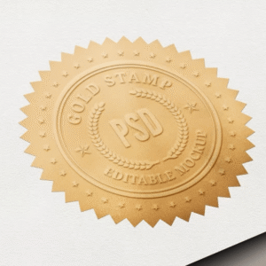 Embossing Seal Stickers
