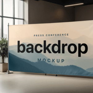 Indoor Fabric Backdrops