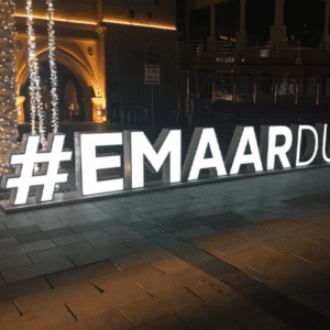 Self-Standing Letters